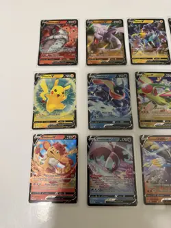 Pokemon 12 Card Lot Sword And Shield Ultra Rare V NM - Image 2