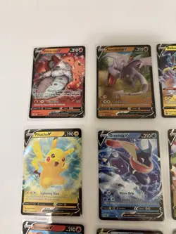 Pokemon 12 Card Lot Sword And Shield Ultra Rare V NM - Image 4