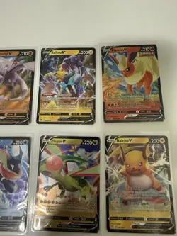 Pokemon 12 Card Lot Sword And Shield Ultra Rare V NM - Image 5