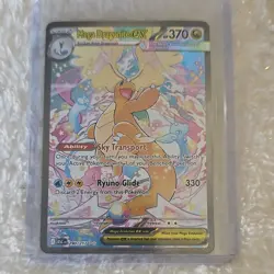 Pokemon Mega Dragonite EX Holo TCG Card 370 HP 290/217 - Image 1