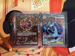 Pokemon Mega Charizard X EX 023 & Oricorio EX Phantasmal Flames UPC Promos - NM - Image 1