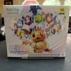 Pokemon TCG: Scarlet & Violet Prismatic Evolutions Elite Trainer Box (Sealed) - Image 1