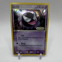 Pokemon Gastly 52/92 Legend Maker Reverse Holo English Pokemon TCG Card Stock - Image 1