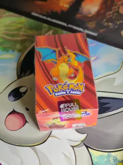 2024 Pokemon FULL HOUSE CHARIZARD Kanto & Johto BOX • 25 Sticker Packs • PERU - Image 1