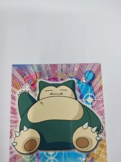 MINT GLOSSY 2000 Topps Pokemon TV Animation Series 3 Snorlax Blue Logo #143 - Image 2