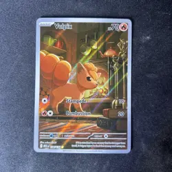 Pokemon Vulpix 138/132 Me01: Mega Evolution Illustration Rare Holo Basic English - Image 1