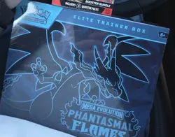 Pokemon TCG Phantasmal Flames Elite Trainer Box Factory Sealed - Image 1