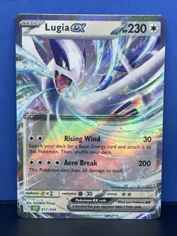 Lugia EX - 017/034 - 2023 Pokemon Classic Collection - NM or Better - Image 1