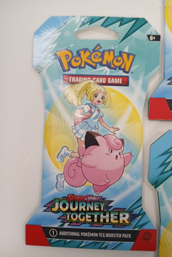 Pokemon Journey Together Sealed Sleeved Booster Pack New Scalet & Violet NEW - Image 1
