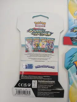 Pokemon Journey Together Sealed Sleeved Booster Pack New Scalet & Violet NEW - Image 3