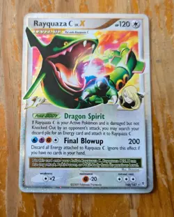 Pokemon TCG Rayquaza C Lv.X 146/147 Supreme Victors Holo Rare - Image 1