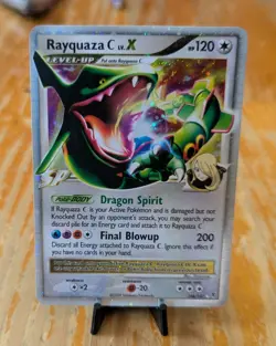 Pokemon TCG Rayquaza C Lv.X 146/147 Supreme Victors Holo Rare - Image 2