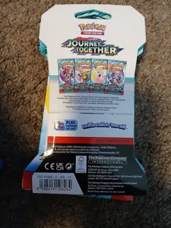 1 Pokemon Journey Together Sealed Sleeved Booster Pack New Scalet & Violet - Image 4