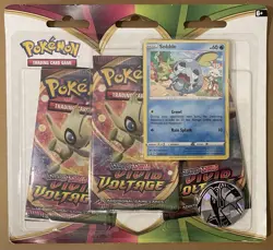 Pokemon Sword & Shield: Vivid Voltage 3 Booster Pack Blister. Sobble Promo - Image 1