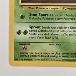 Oddish 58/64 Common Jungle MP Pokemon - Image 4