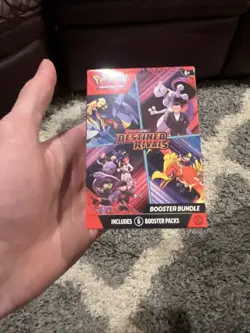 Pokemon TCG Destined Rivals Booster Bundle New/ Factory Sealed (6 Packs) - Image 1