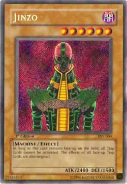 Near Mint Jinzo - PSV-000 - Secret Rare - 1st Edition - YuGiOh - Image 1