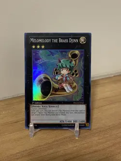 Yugioh - Melomelody The Brass Djinn Super Rare - YS12-EN042 - Image 1
