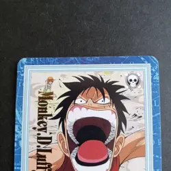 【U.S./DDP】 ONE PIECE Hyper Battle Carddass Monkey D Luffy S41 - Image 3