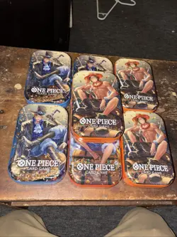 One Piece Tin Pack Set Vol 2… | TS-02 OP-13 | Factory Sealed | Bandai Lot of 7 - Image 2