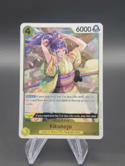 One Piece TCG Kikunojo R Wings of the Captain OP06-104 - Image 1