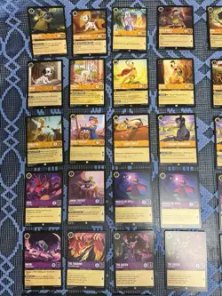Lot of 83 | Disney Lorcana Chapter 3. Into the Inklands (mostly good shape) - Image 2