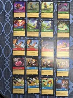 Lot of 83 | Disney Lorcana Chapter 3. Into the Inklands (mostly good shape) - Image 4