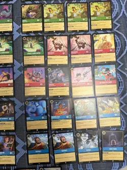 Lot of 83 | Disney Lorcana Chapter 3. Into the Inklands (mostly good shape) - Image 5