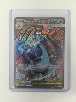 Pokemon TCG Mega-Charizard-EX Promo Card Full Art Ultra Rare - Image 1