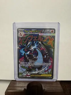Pokemon TCG Mega-Charizard-EX Promo Card Full Art Ultra Rare - Image 2