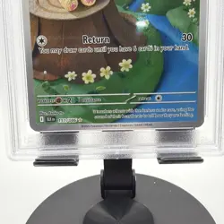 2025 Pokemon Black Bolt # 151 Audino Illustration Rare PSA 9 Card MINT! - Image 2