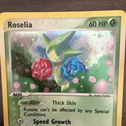 Roselia 9/97 Dragon Holo- E Reader LP - Pokemon Card 2003 - Image 2