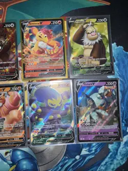 Pokemon TCG Bulk Lot of 10 Pokemon V Full Art Cards - Image 4