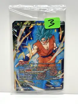 Dragon Ball Super Card Game 4 Card Lot, 3 Sealed Cards And 1 SR - NM - Image 4