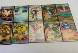 Pokemon Phantasmal Flames/Prismatic Evolutions 10 Card NM Full Art Ex Lot - Image 3