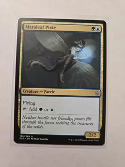 Maraleaf Pixie - Throne of Eldraine - LP - Uncommon - Creature - Image 1