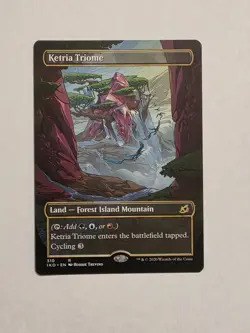 Ketria Triome - Showcase - Ikoria - Near Mint - MTG - Image 1