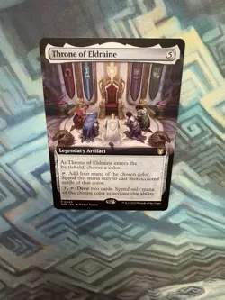 MTG Extended Art Throne of Eldraine NM Unplayed Commander: Wilds of Eldraine - Image 3