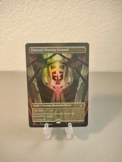 MTG Ziatora's Proving Ground Borderless Foil LP Streets Of New Capenna - Image 1