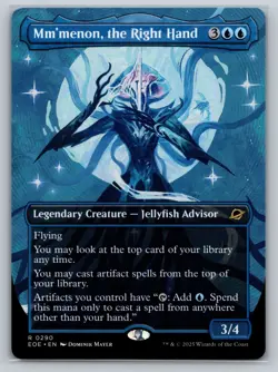 Mm'menon, the Right Hand (Borderless) Edge of Eternities Regular - Image 1