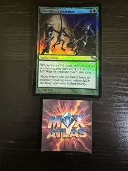 Flourishing Defenses - Shadowmoor - FOIL - MTG - MP (Foil Curling) - Image 1