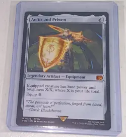 Aettir And Priwen Foil Final Fantasy MTG NM - Image 1