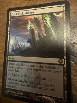 MTG Darkslick Shores Nm! DUAL LAND - Image 1