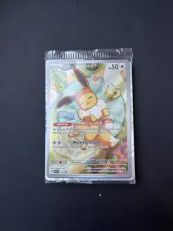 Pokemon TCG Prismatic Evolutions Eevee SVP 173, ETB Promo - Image 1