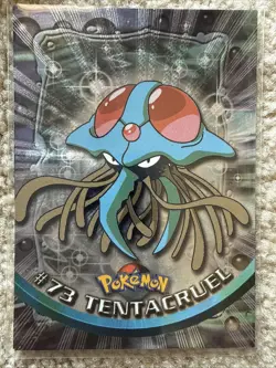 1999 Pokemon Topps FOIL Tentacruel 73 Ungraded NM or Better - Image 1