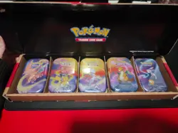 Pokemon TCG Kanto Power Mini Tins 5 Pack Bundle BRAND NEW ✅📦 - Image 2