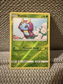 Illumise 18/168 Reverse Holo Uncommon Celestial Storm Pokemon 2018 - Image 1