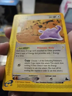 Pokemon TCG Ditto Skyridge 51/144 2003 Common - Image 2