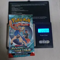 Heavy 22.84g Pokemon Tcg Journey Together Booster Pack Factory Sealed New - Image 1
