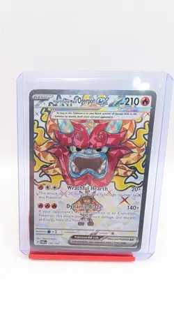 Hearthflame Mask Ogerpon ex #192 Pokemon Twilight Masquerade - Image 1